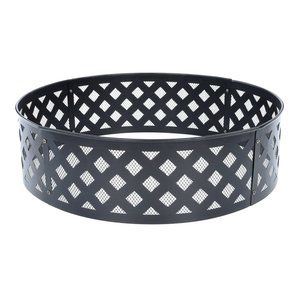 Style Selections GT 30-in Lattice Fire Ring